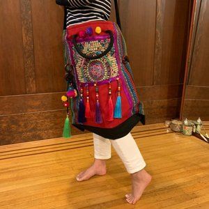 NWOT Tribal Handmade Weekender/Bag